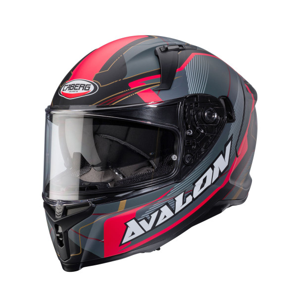 CABERG Caberg Avalon X Optic Black/Grey/Red Small Helmet